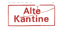 Desktop Screenshot of alte-kantine-wedding.de